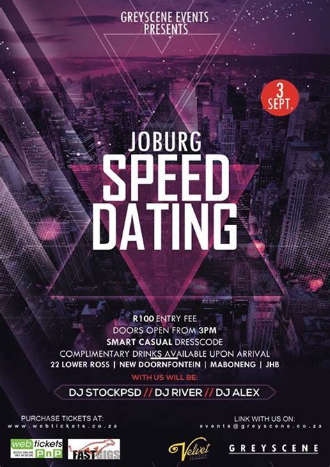 speed dating events in johannesburg